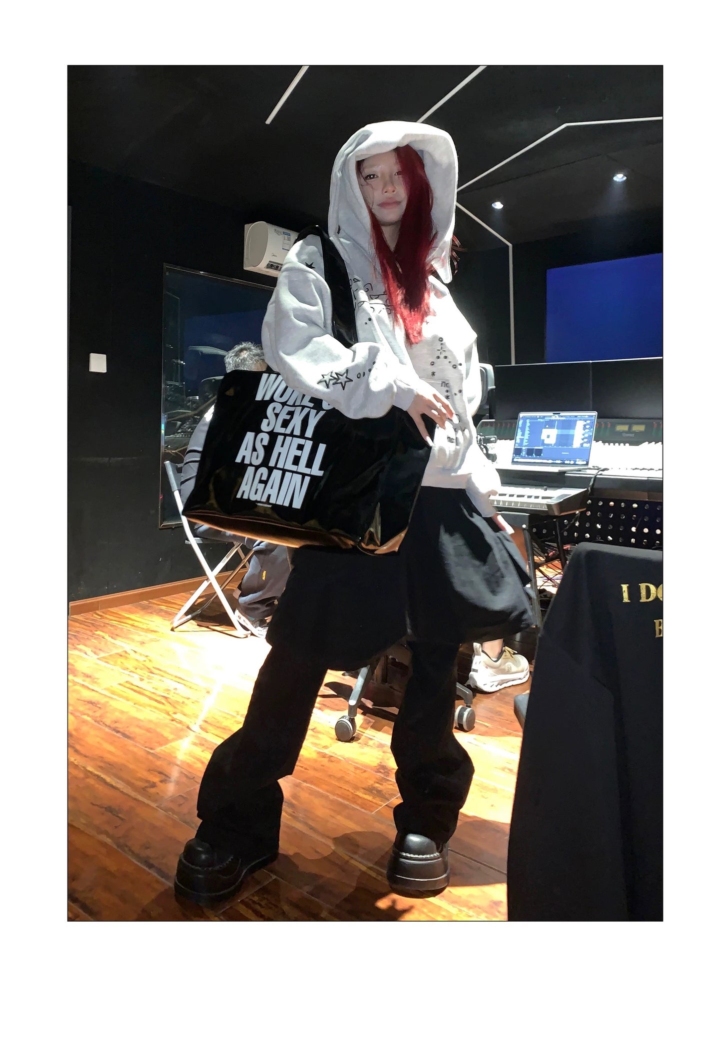 WOKE UP SEXY AS HELL AGAIN TOTE BAG