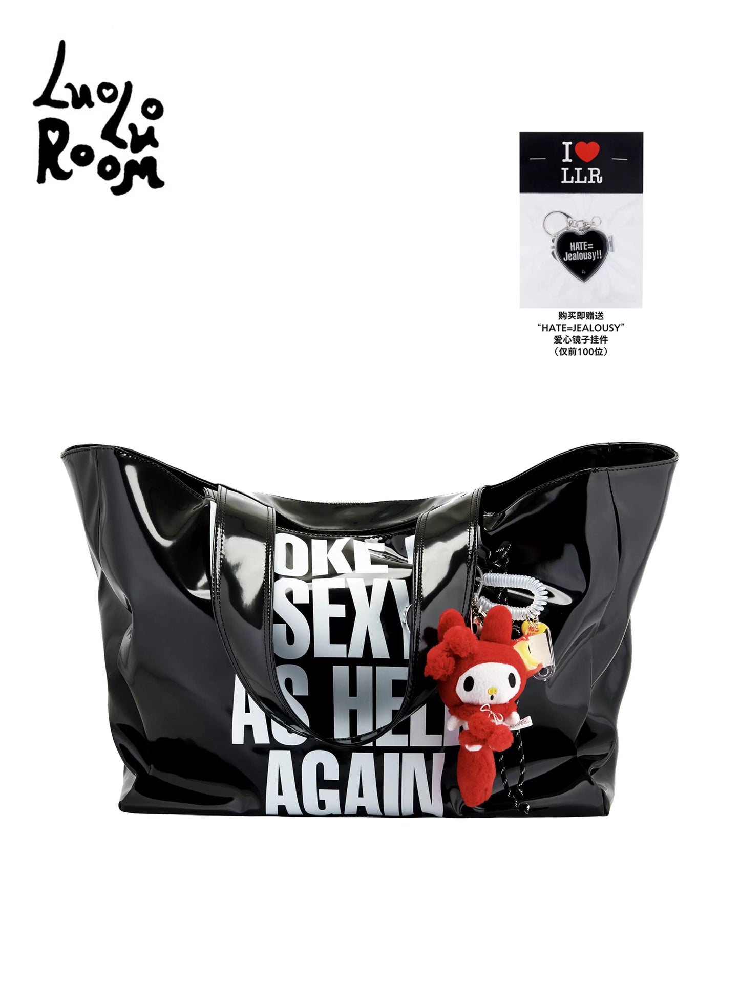 WOKE UP SEXY AS HELL AGAIN TOTE BAG